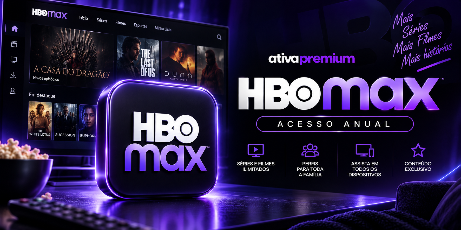HBO Max — Plano Anual