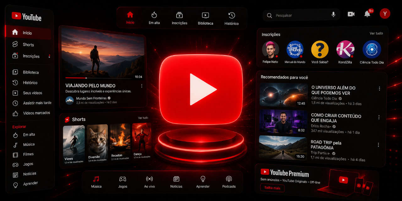 YouTube Premium — Plano Anual